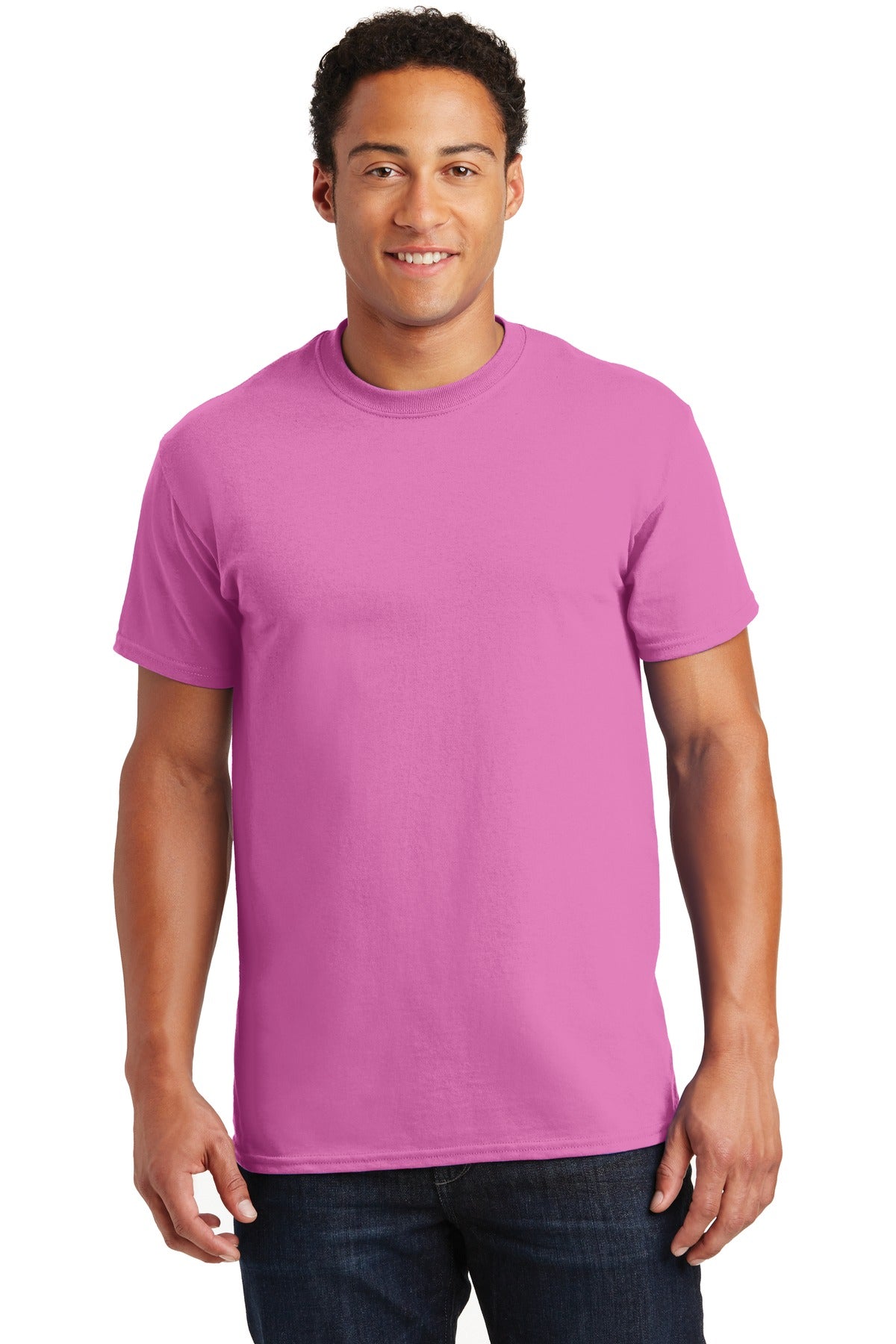 Gildan® - Ultra Cotton® 100% US Cotton T-Shirt. 2000 [Azalea] - DFW Impression