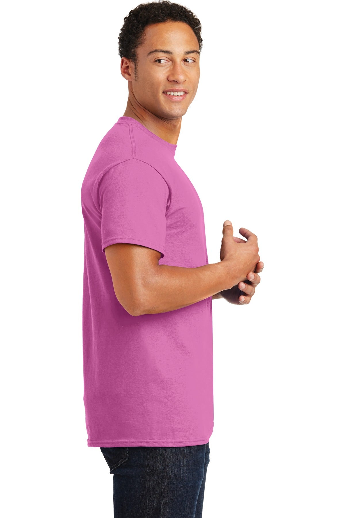 Gildan® - Ultra Cotton® 100% US Cotton T-Shirt. 2000 [Azalea] - DFW Impression