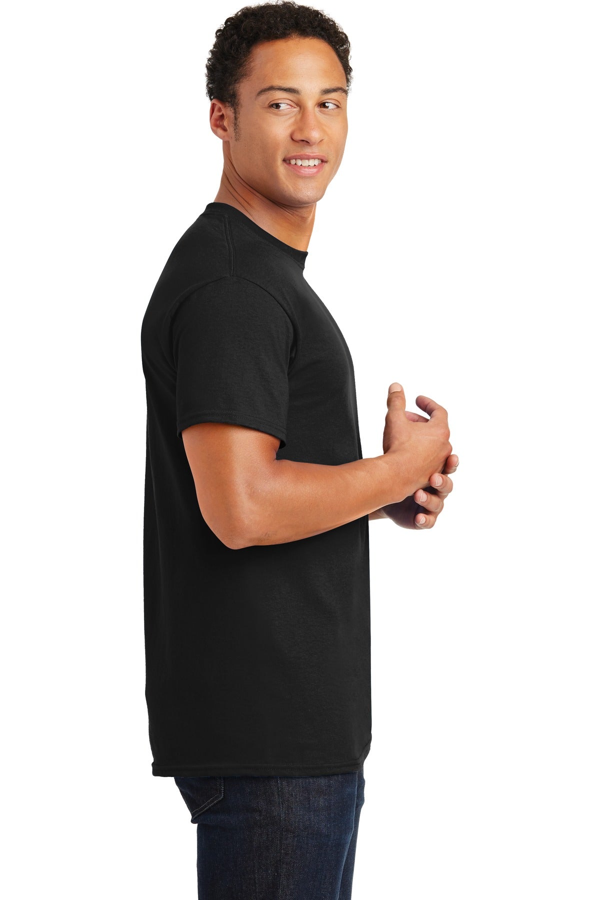 Gildan® - Ultra Cotton® 100% US Cotton T-Shirt. 2000 [Black] - DFW Impression