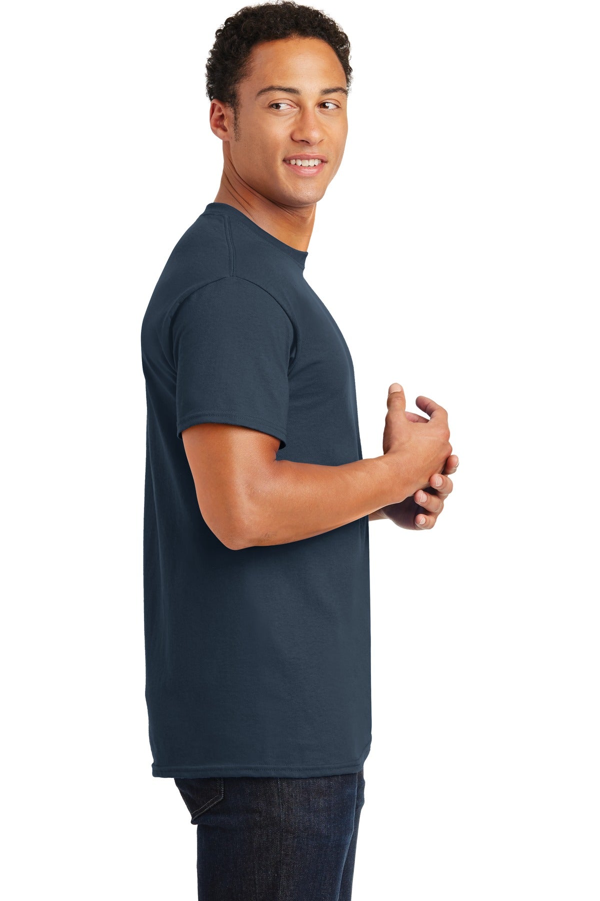 Gildan® - Ultra Cotton® 100% US Cotton T-Shirt. 2000 [Blue Dusk] - DFW Impression