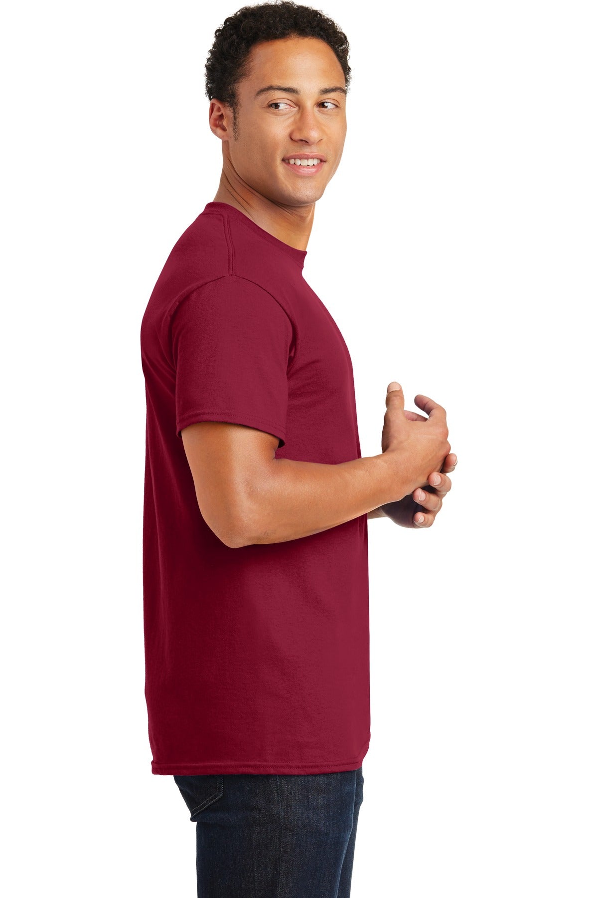 Gildan® - Ultra Cotton® 100% US Cotton T-Shirt. 2000 [Cardinal Red] - DFW Impression