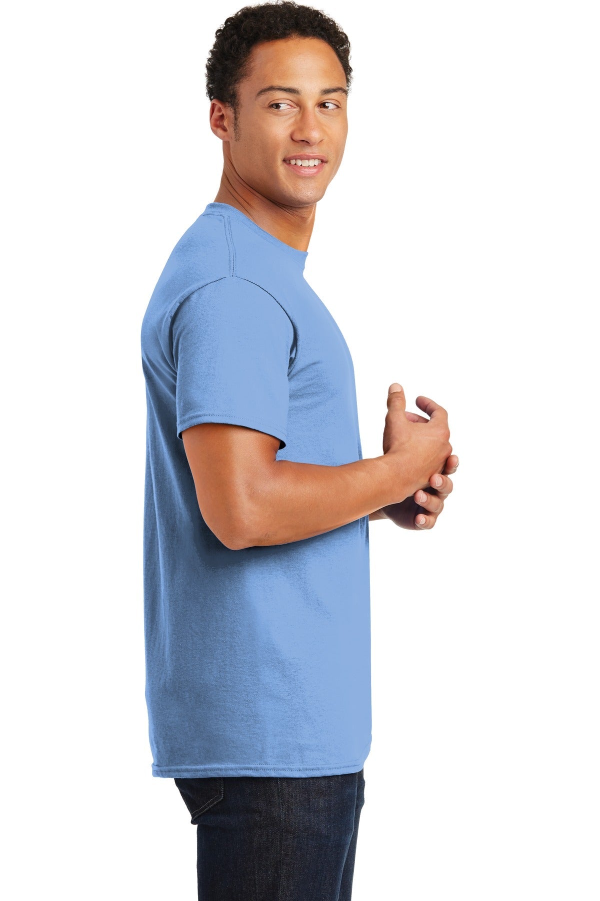 Gildan® - Ultra Cotton® 100% US Cotton T-Shirt. 2000 [Carolina Blue] - DFW Impression