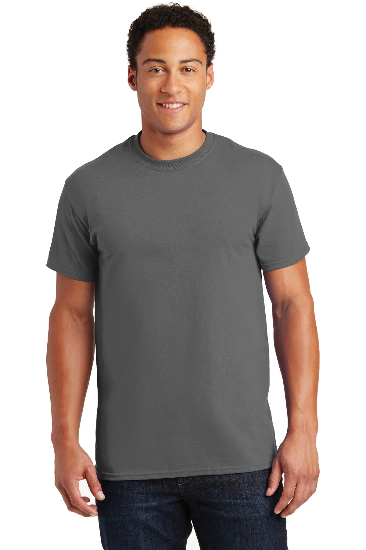 Gildan® - Ultra Cotton® 100% US Cotton T-Shirt. 2000 [Charcoal] - DFW Impression