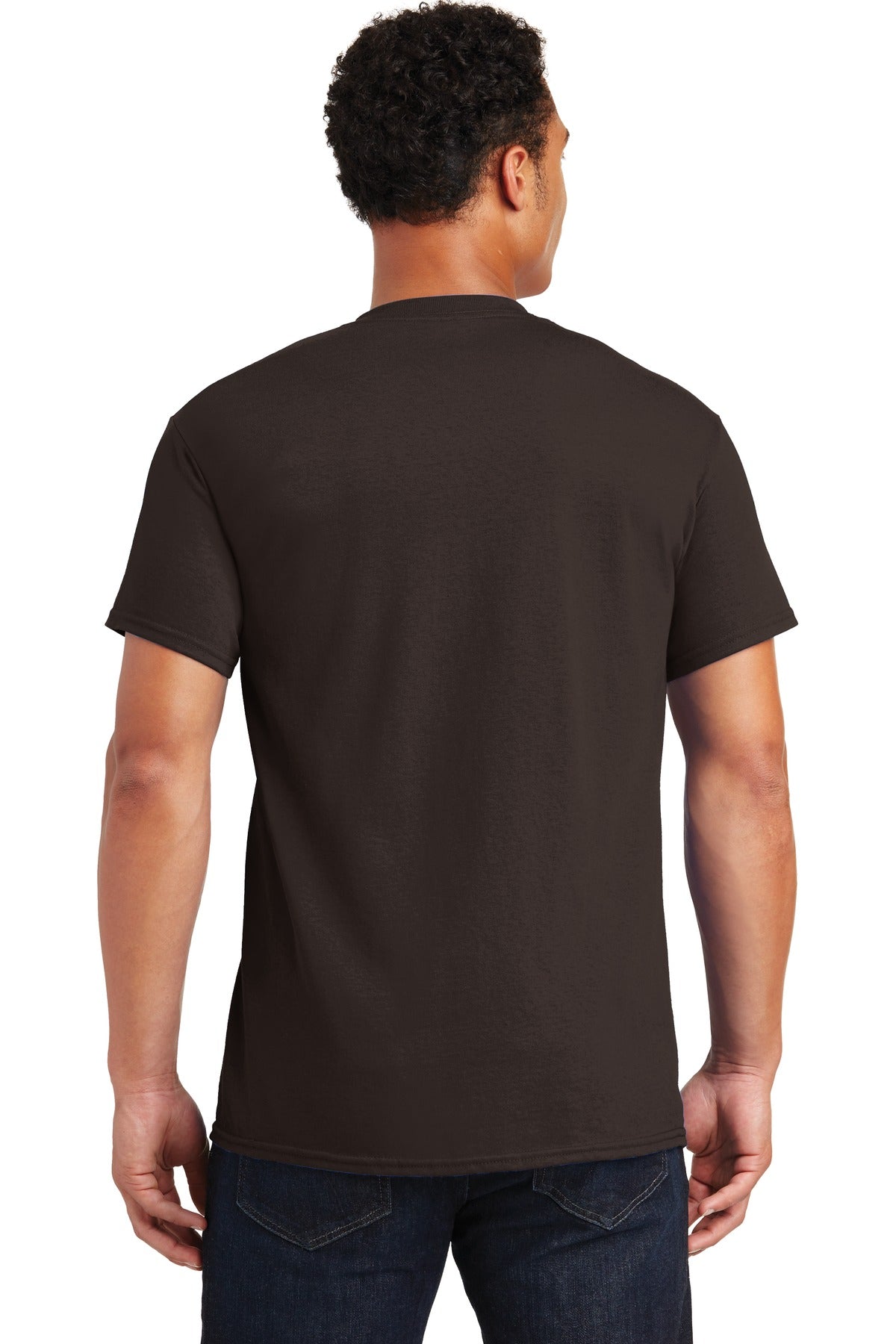 Gildan® - Ultra Cotton® 100% US Cotton T-Shirt. 2000 [Dark Chocolate] - DFW Impression