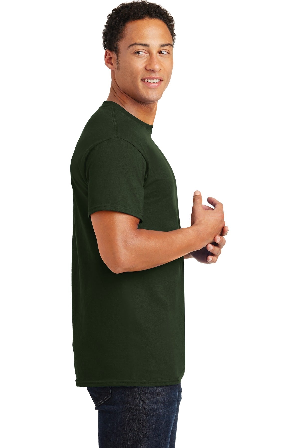 Gildan® - Ultra Cotton® 100% US Cotton T-Shirt. 2000 [Forest] - DFW Impression