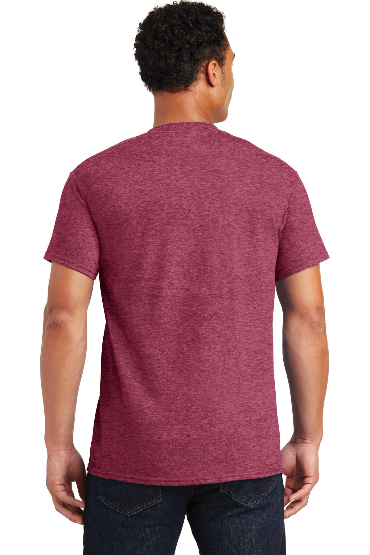 Gildan® - Ultra Cotton® 100% US Cotton T-Shirt. 2000 [Heathered Cardinal] - DFW Impression