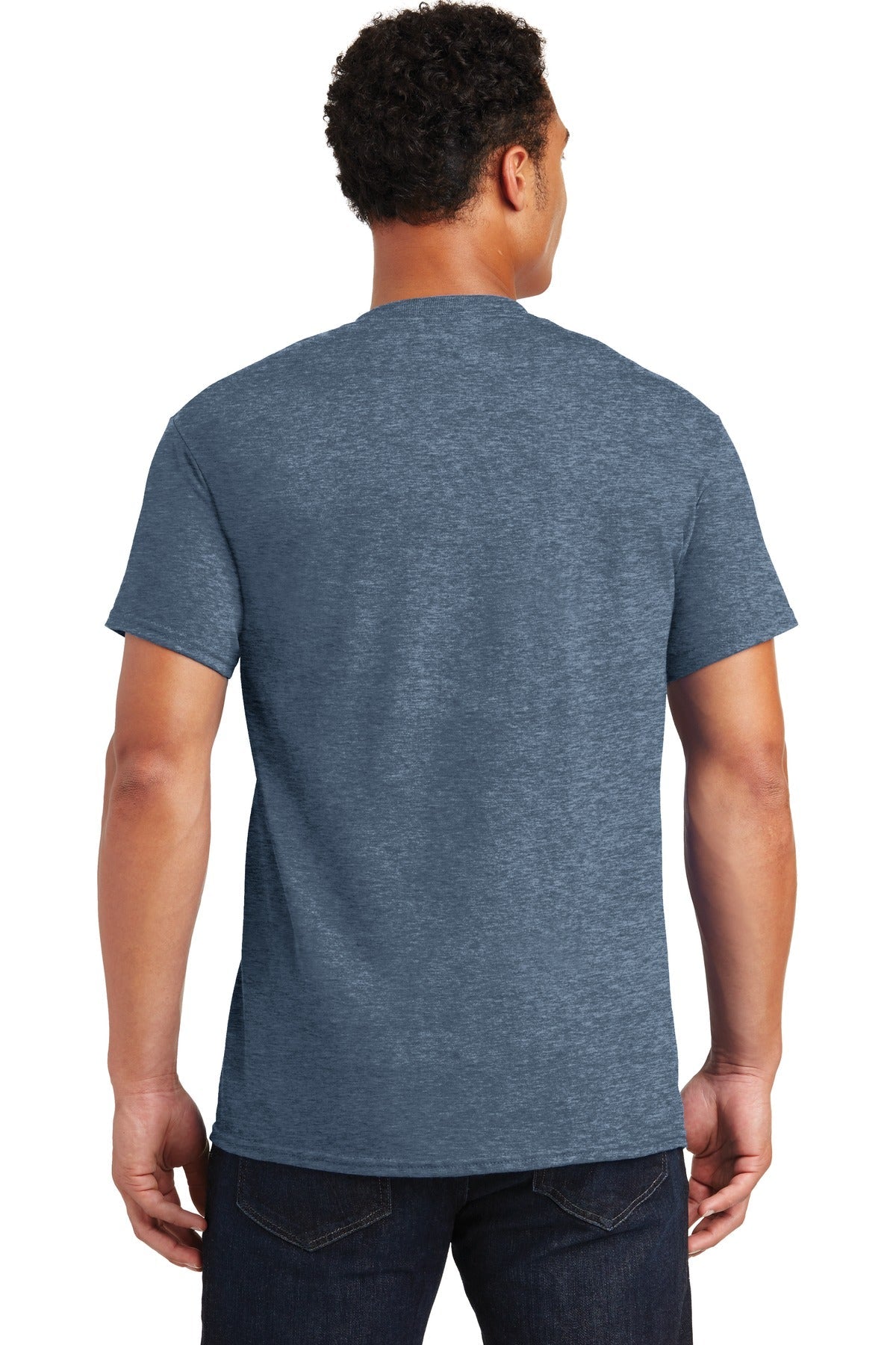 Gildan® - Ultra Cotton® 100% US Cotton T-Shirt. 2000 [Heathered Indigo] - DFW Impression