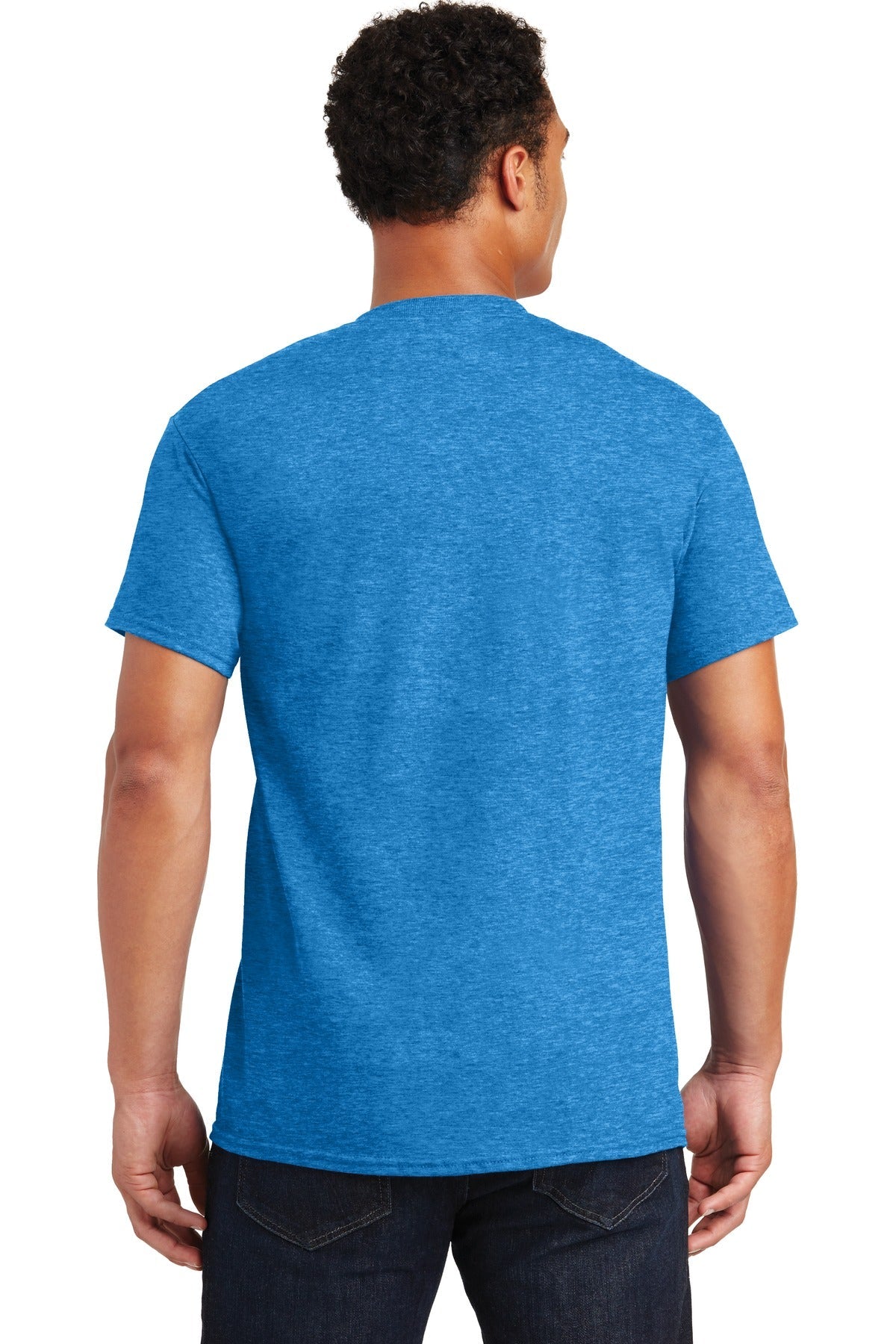 Gildan® - Ultra Cotton® 100% US Cotton T-Shirt. 2000 [Heathered Sapphire] - DFW Impression