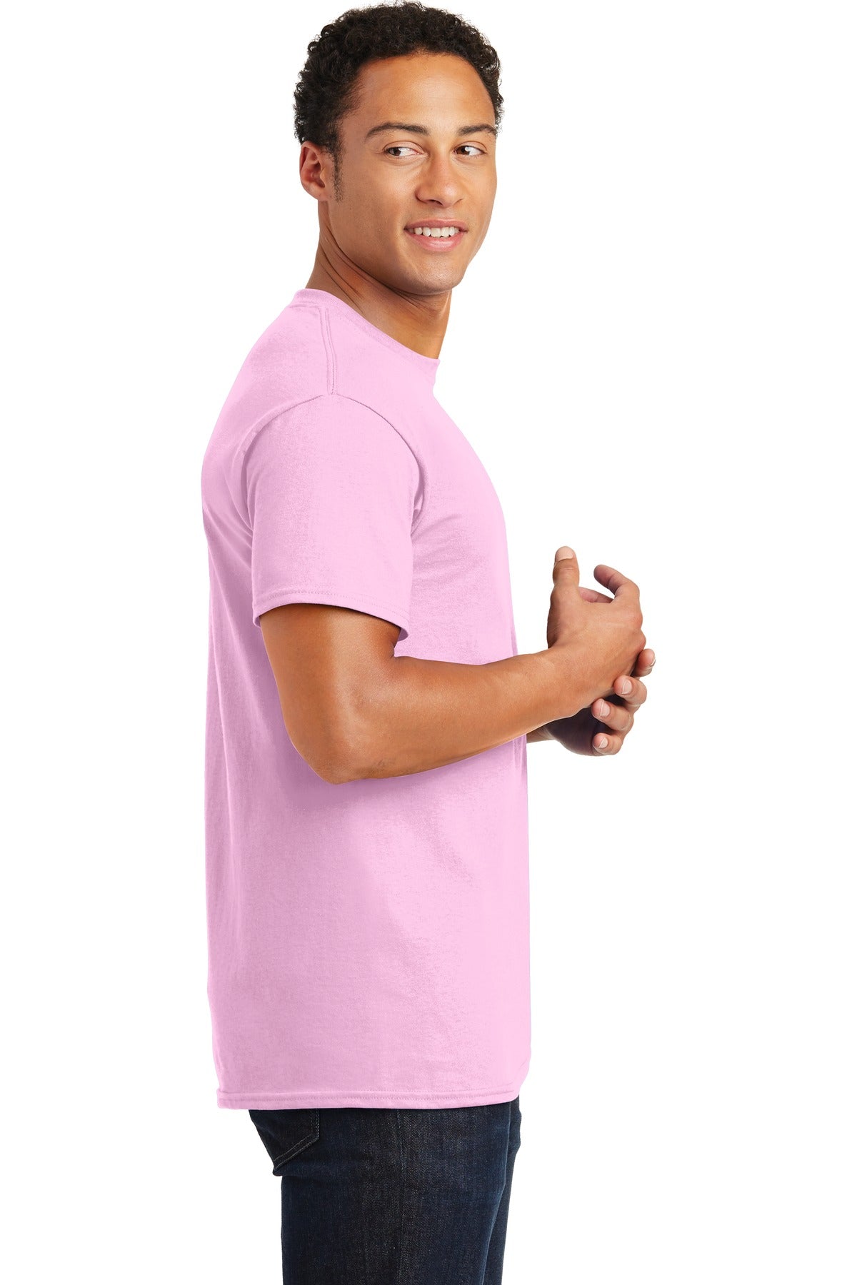 Gildan® - Ultra Cotton® 100% US Cotton T-Shirt. 2000 [Light Pink] - DFW Impression