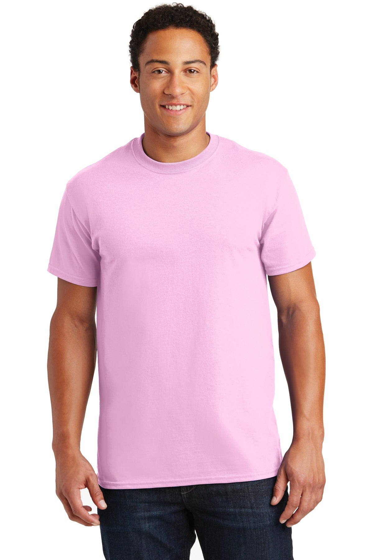 Gildan® - Ultra Cotton® 100% US Cotton T-Shirt. 2000 [Light Pink] - DFW Impression