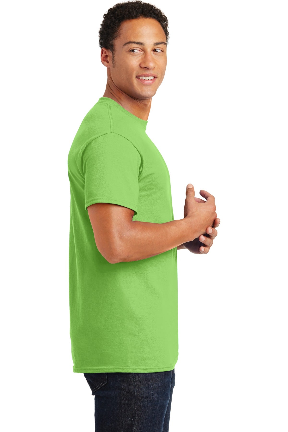 Gildan® - Ultra Cotton® 100% US Cotton T-Shirt. 2000 [Lime] - DFW Impression