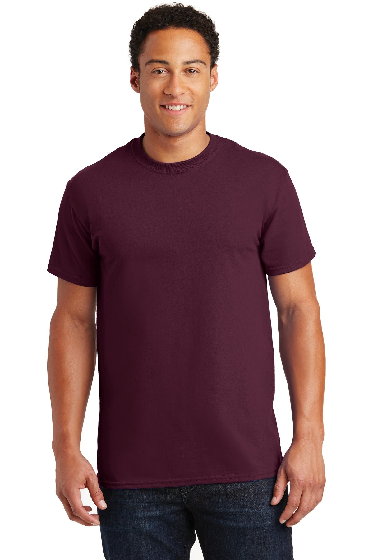 Gildan® - Ultra Cotton® 100% US Cotton T-Shirt. 2000 [Maroon] - DFW Impression