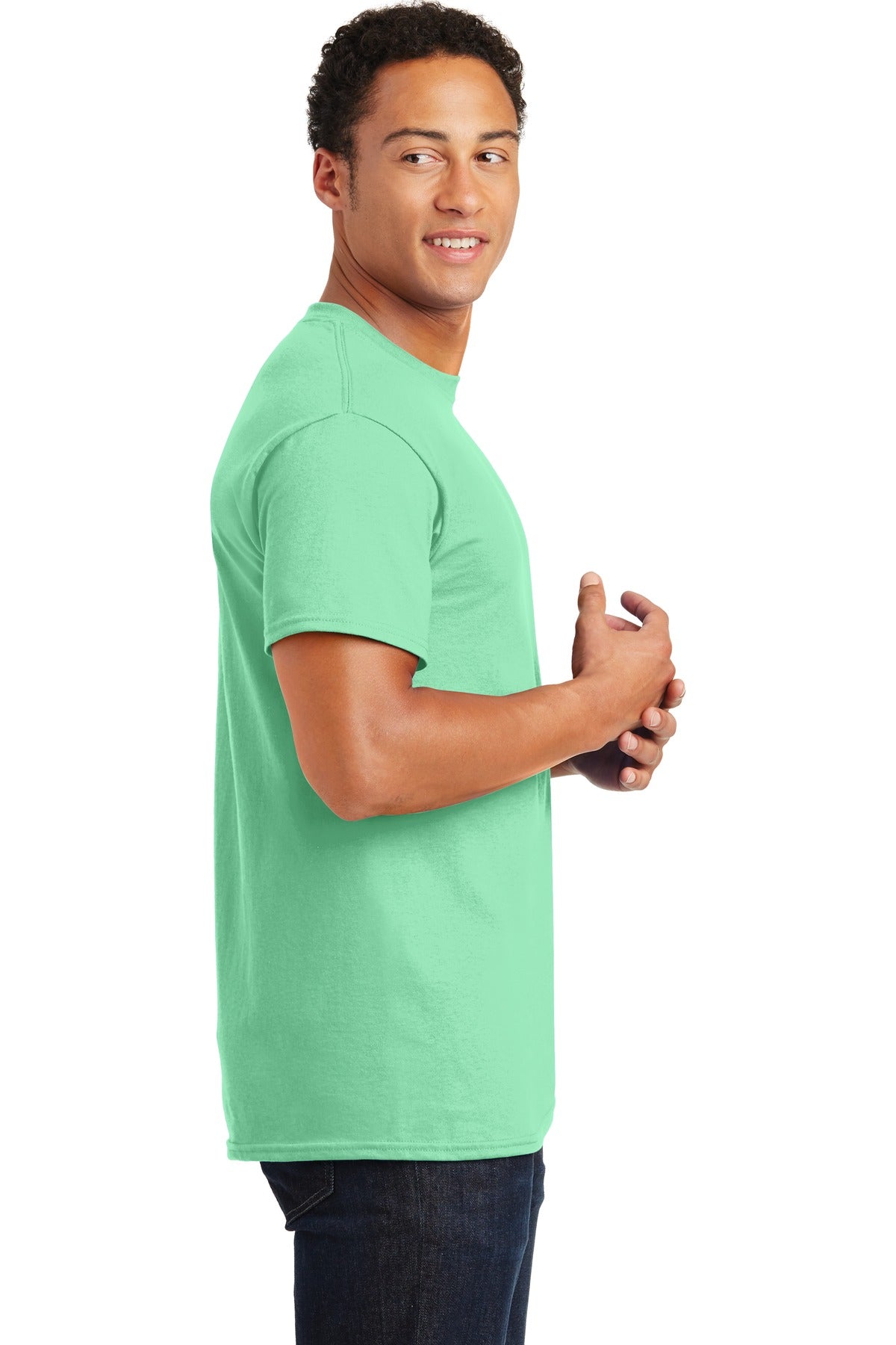 Gildan® - Ultra Cotton® 100% US Cotton T-Shirt. 2000 [Mint Green] - DFW Impression