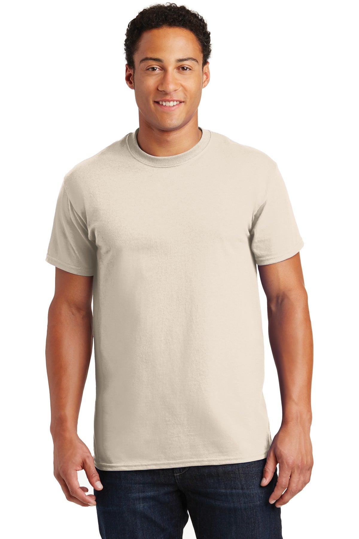 Gildan® - Ultra Cotton® 100% US Cotton T-Shirt. 2000 [Natural] - DFW Impression