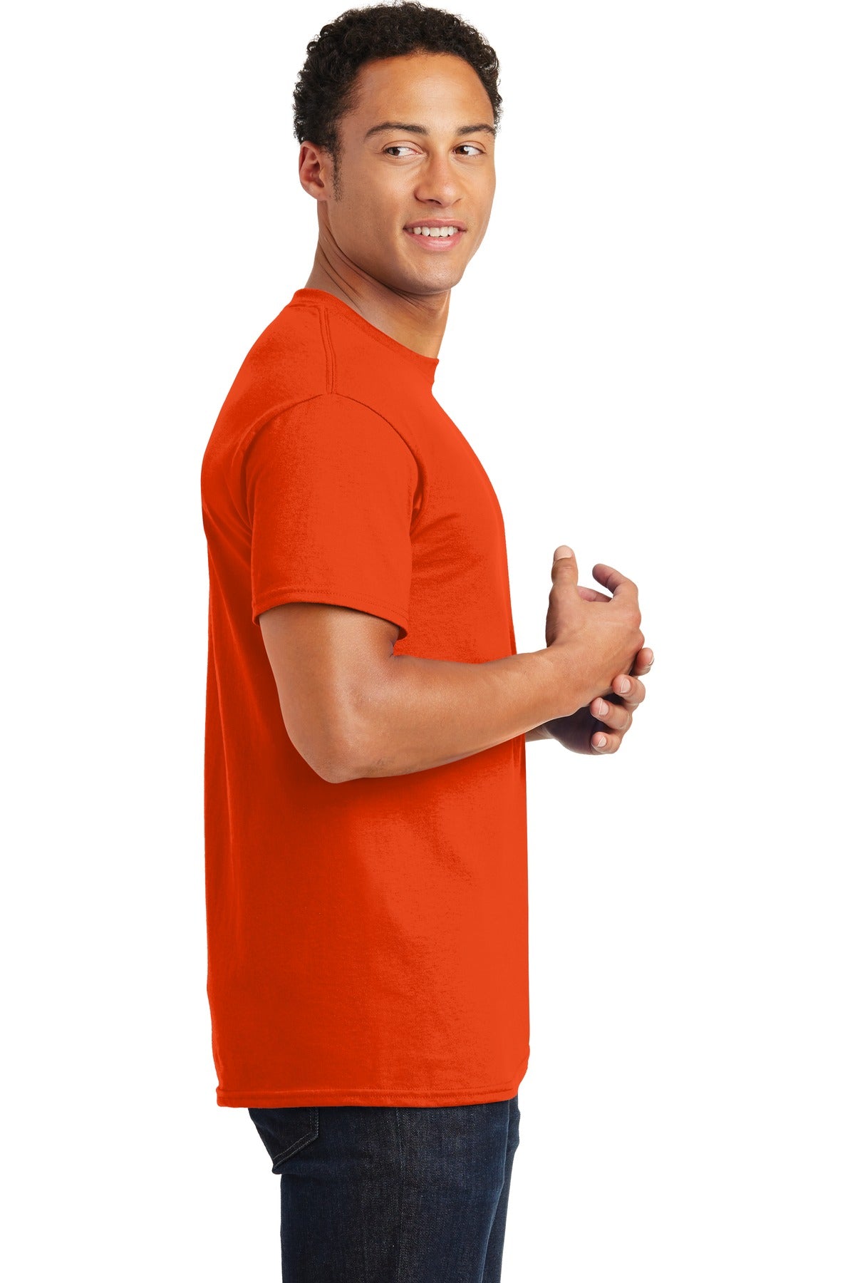 Gildan® - Ultra Cotton® 100% US Cotton T-Shirt. 2000 [Orange] - DFW Impression