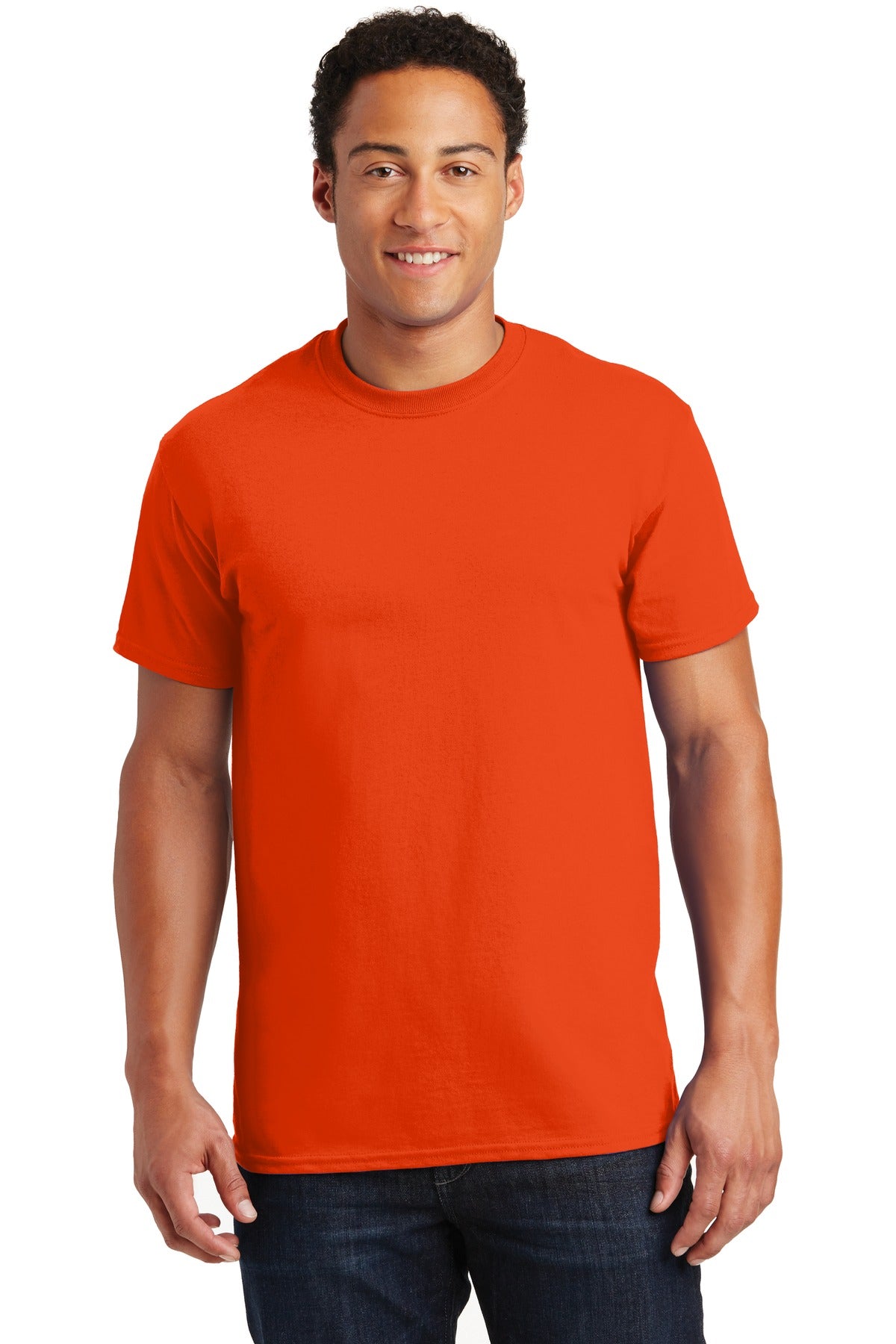 Gildan® - Ultra Cotton® 100% US Cotton T-Shirt. 2000 [Orange] - DFW Impression