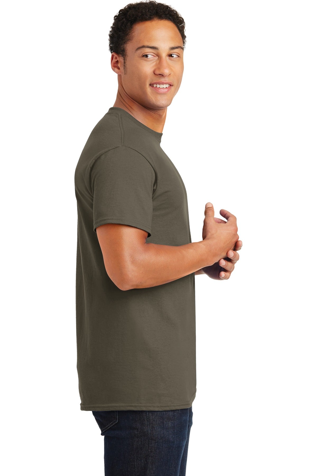 Gildan® - Ultra Cotton® 100% US Cotton T-Shirt. 2000 [Prairie Dust] - DFW Impression