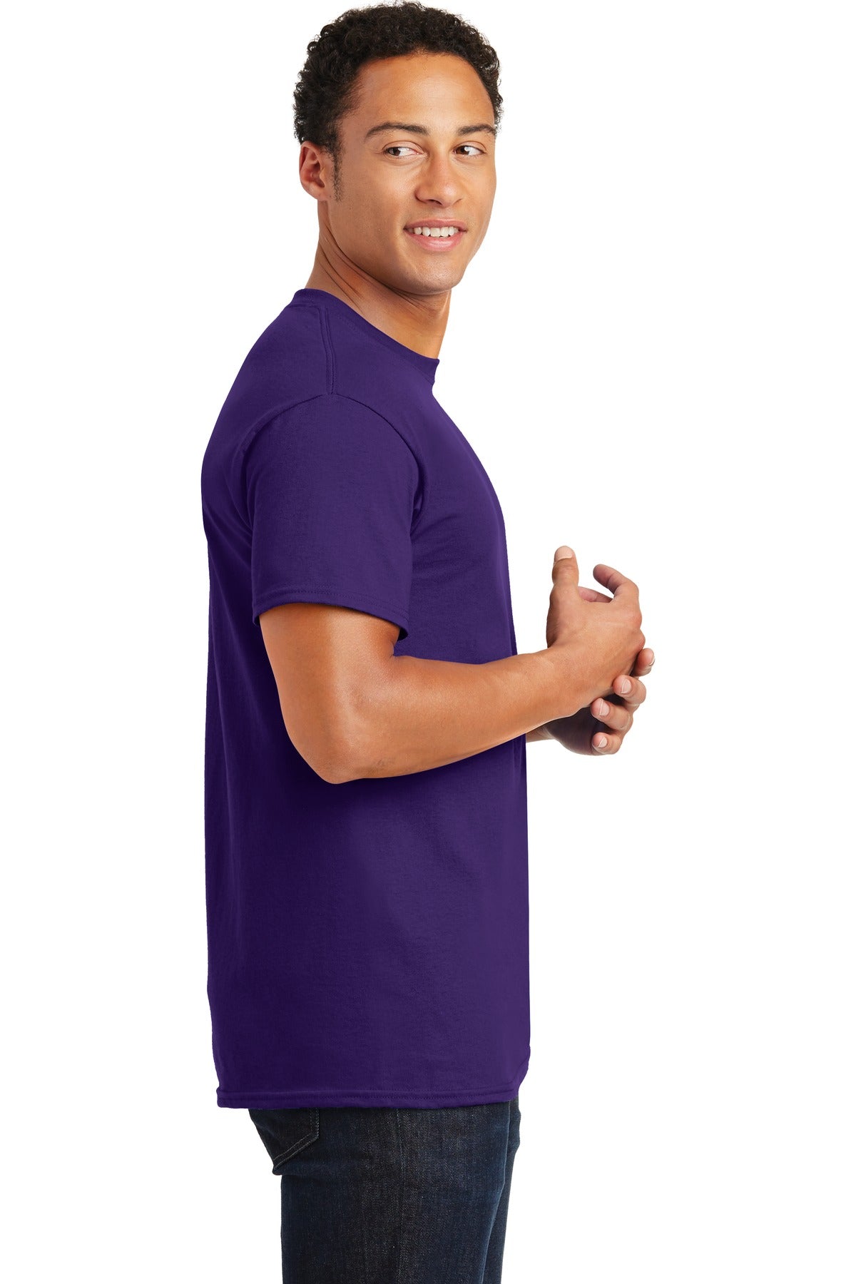 Gildan® - Ultra Cotton® 100% US Cotton T-Shirt. 2000 [Purple] - DFW Impression