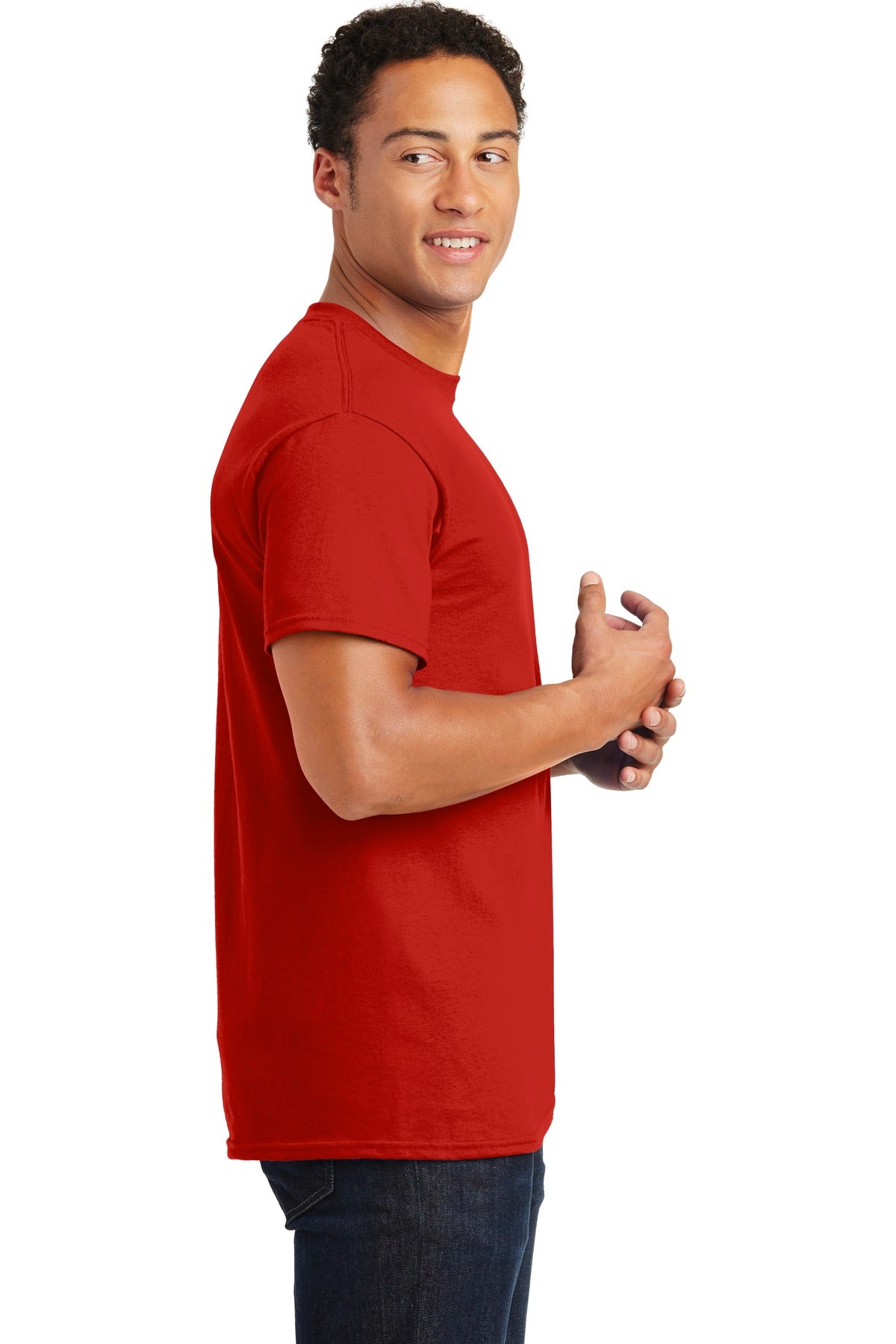 Gildan® - Ultra Cotton® 100% US Cotton T-Shirt. 2000 [Red] - DFW Impression