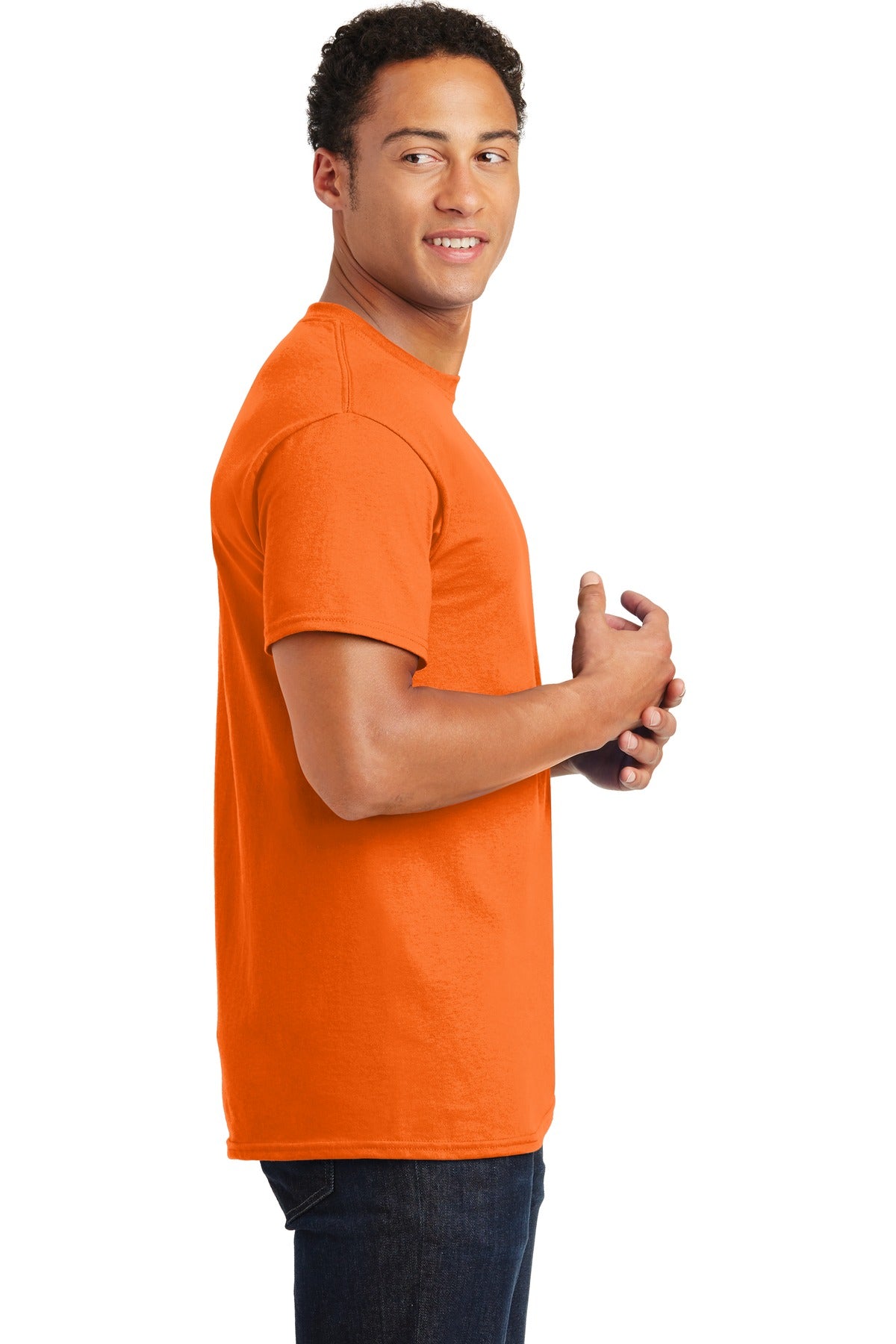 Gildan® - Ultra Cotton® 100% US Cotton T-Shirt. 2000 [S. Orange] - DFW Impression