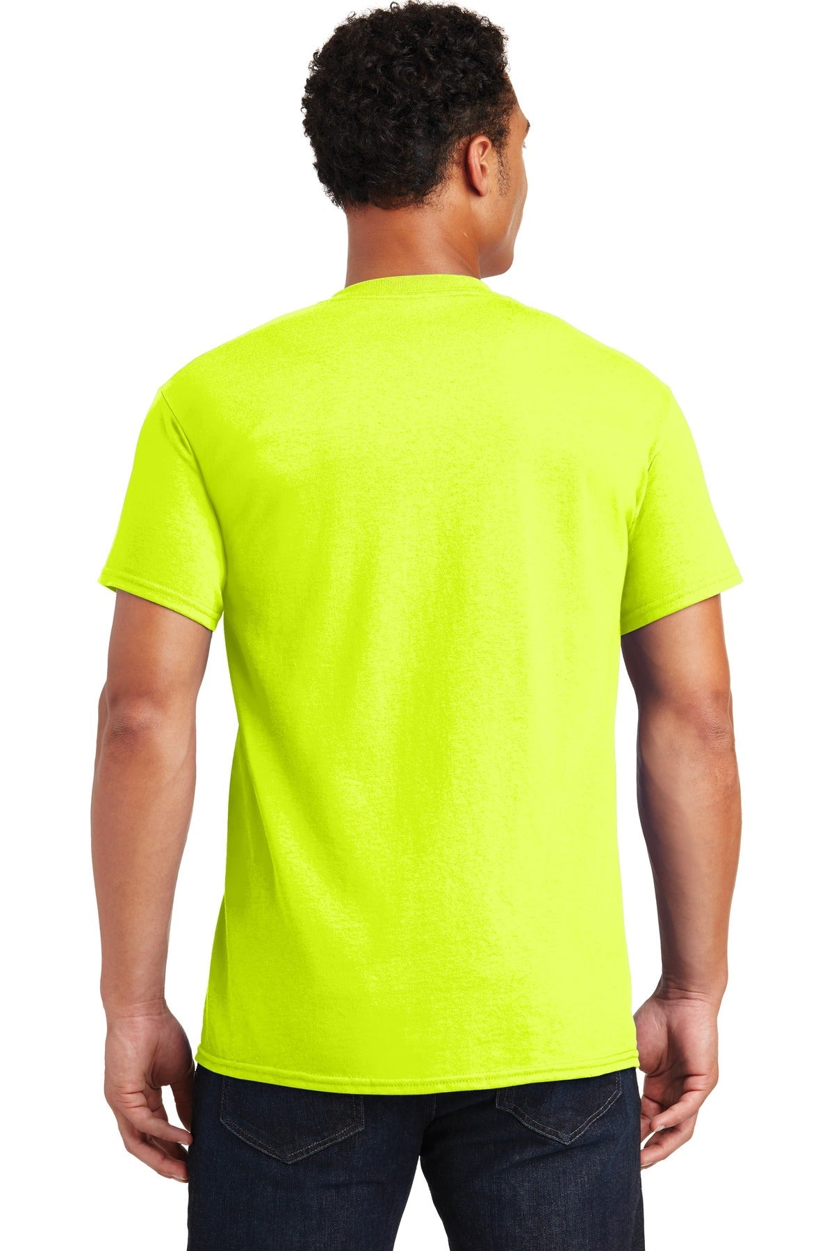 Gildan® - Ultra Cotton® 100% US Cotton T-Shirt. 2000 [Safety Green] - DFW Impression