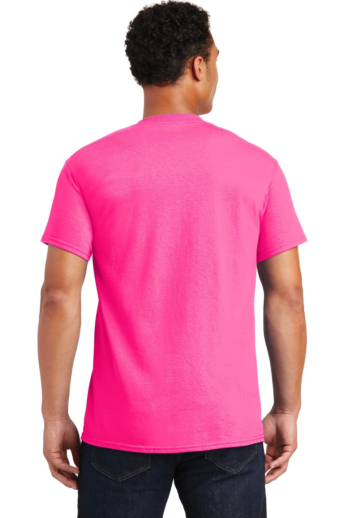 Gildan® - Ultra Cotton® 100% US Cotton T-Shirt. 2000 [Safety Pink] - DFW Impression