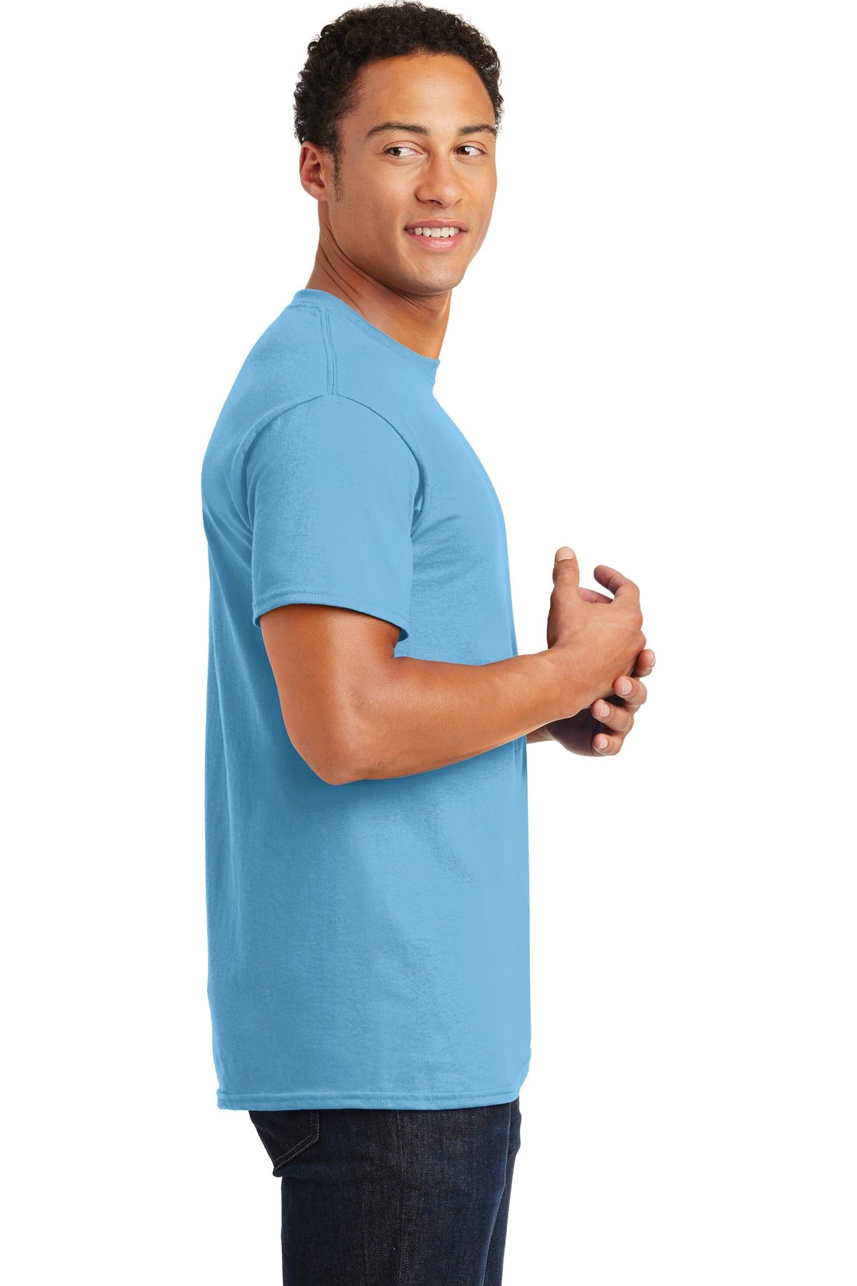 Gildan® - Ultra Cotton® 100% US Cotton T-Shirt. 2000 [Sky] - DFW Impression