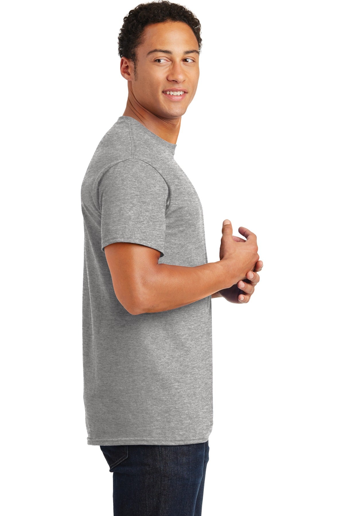 Gildan® - Ultra Cotton® 100% US Cotton T-Shirt. 2000 [Sport Grey] - DFW Impression