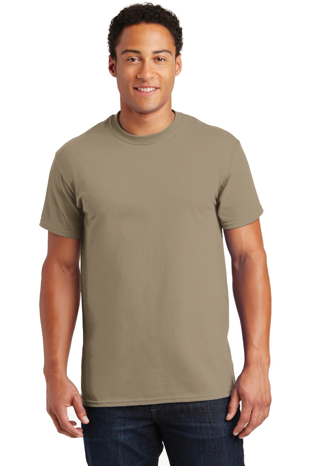 Gildan® - Ultra Cotton® 100% US Cotton T-Shirt. 2000 [Tan] - DFW Impression