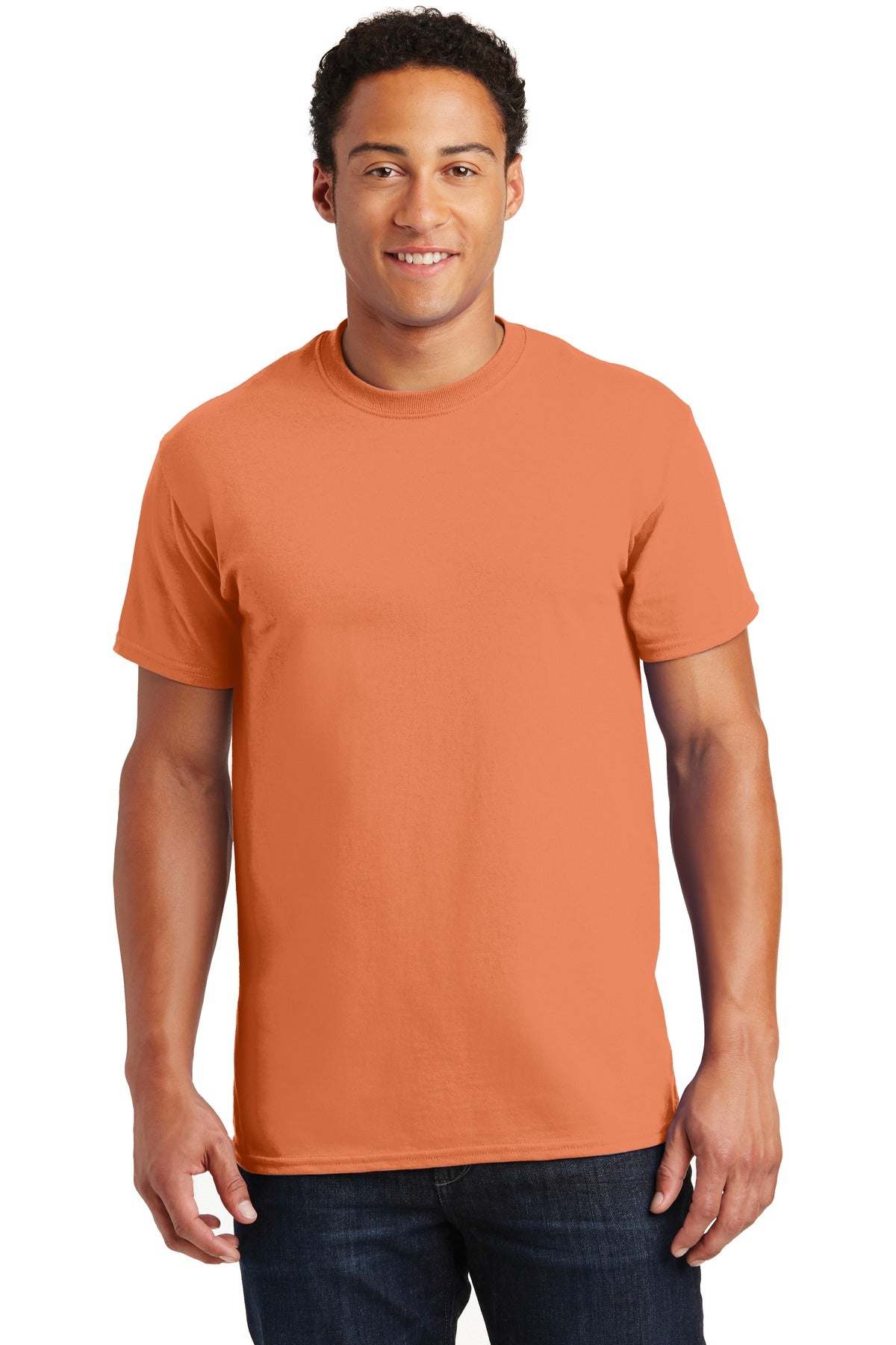 Gildan® - Ultra Cotton® 100% US Cotton T-Shirt. 2000 [Tangerine] - DFW Impression