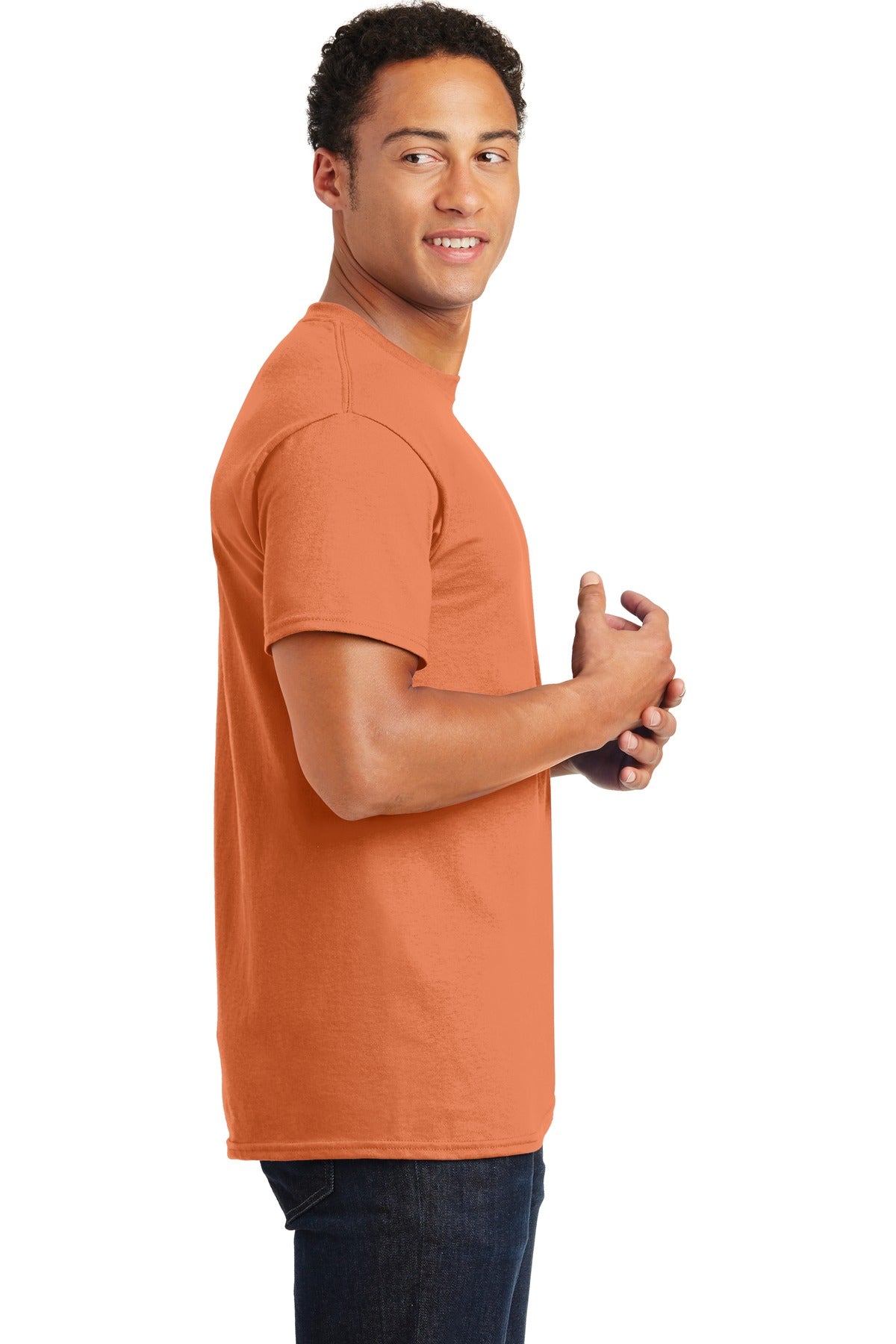 Gildan® - Ultra Cotton® 100% US Cotton T-Shirt. 2000 [Tangerine] - DFW Impression