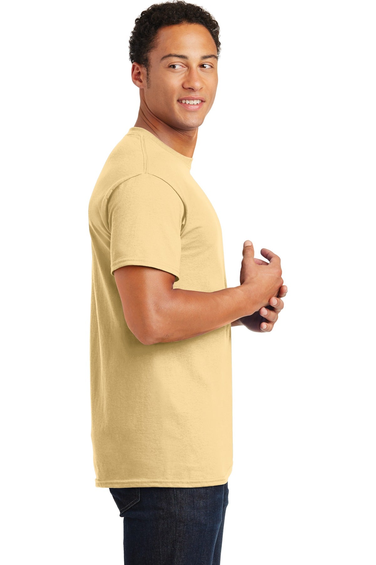 Gildan® - Ultra Cotton® 100% US Cotton T-Shirt. 2000 [Vegas Gold] - DFW Impression