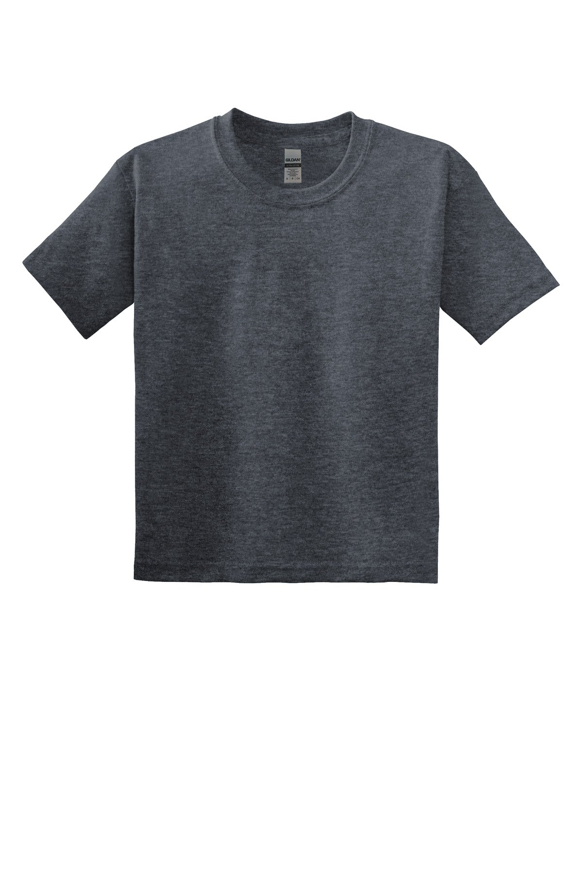 Gildan® Youth DryBlend® 50 Cotton/50 Poly T-Shirt. 8000B [Dark Heather] - DFW Impression