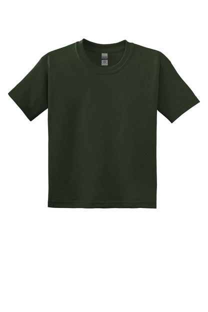 Gildan® Youth DryBlend® 50 Cotton/50 Poly T-Shirt. 8000B [Forest] - DFW Impression