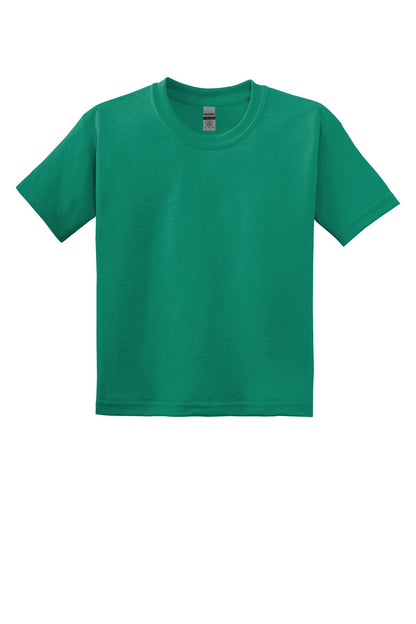 Gildan® Youth DryBlend® 50 Cotton/50 Poly T-Shirt. 8000B [Kelly Green] - DFW Impression