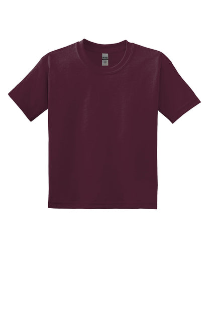 Gildan® Youth DryBlend® 50 Cotton/50 Poly T-Shirt. 8000B [Maroon] - DFW Impression