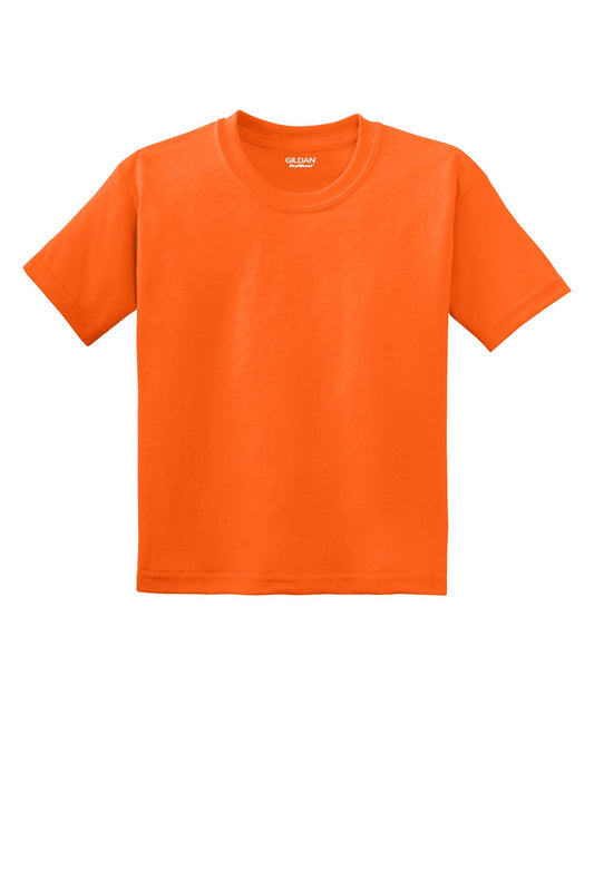 Gildan® Youth DryBlend® 50 Cotton/50 Poly T-Shirt. 8000B [S. Orange] - DFW Impression