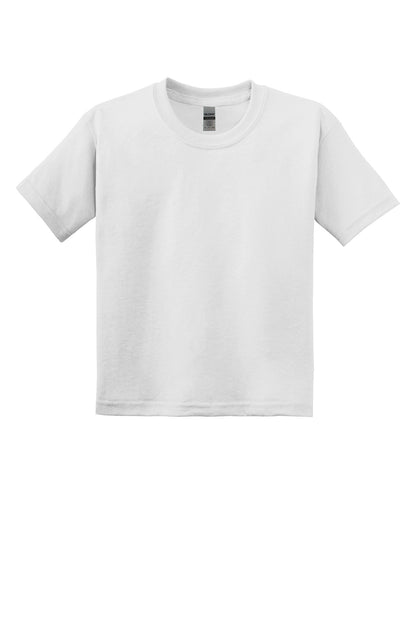 Gildan® Youth DryBlend® 50 Cotton/50 Poly T-Shirt. 8000B [White] - DFW Impression
