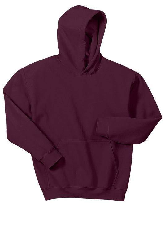 Gildan® - Youth Heavy Blend™ Hooded Sweatshirt. 18500B [Maroon] - DFW Impression