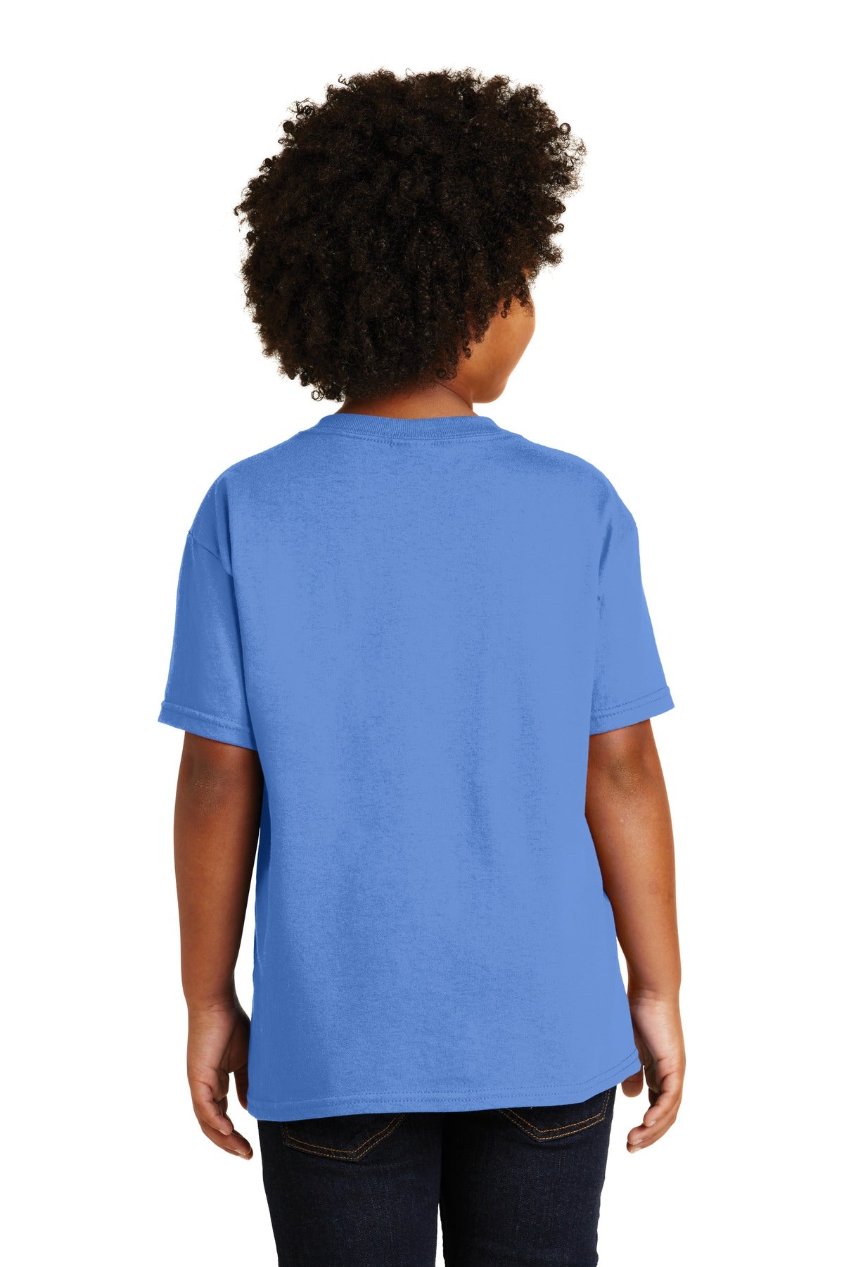 Gildan® - Youth Heavy Cotton™ 100% Cotton T-Shirt. 5000B [Carolina Blue] - DFW Impression