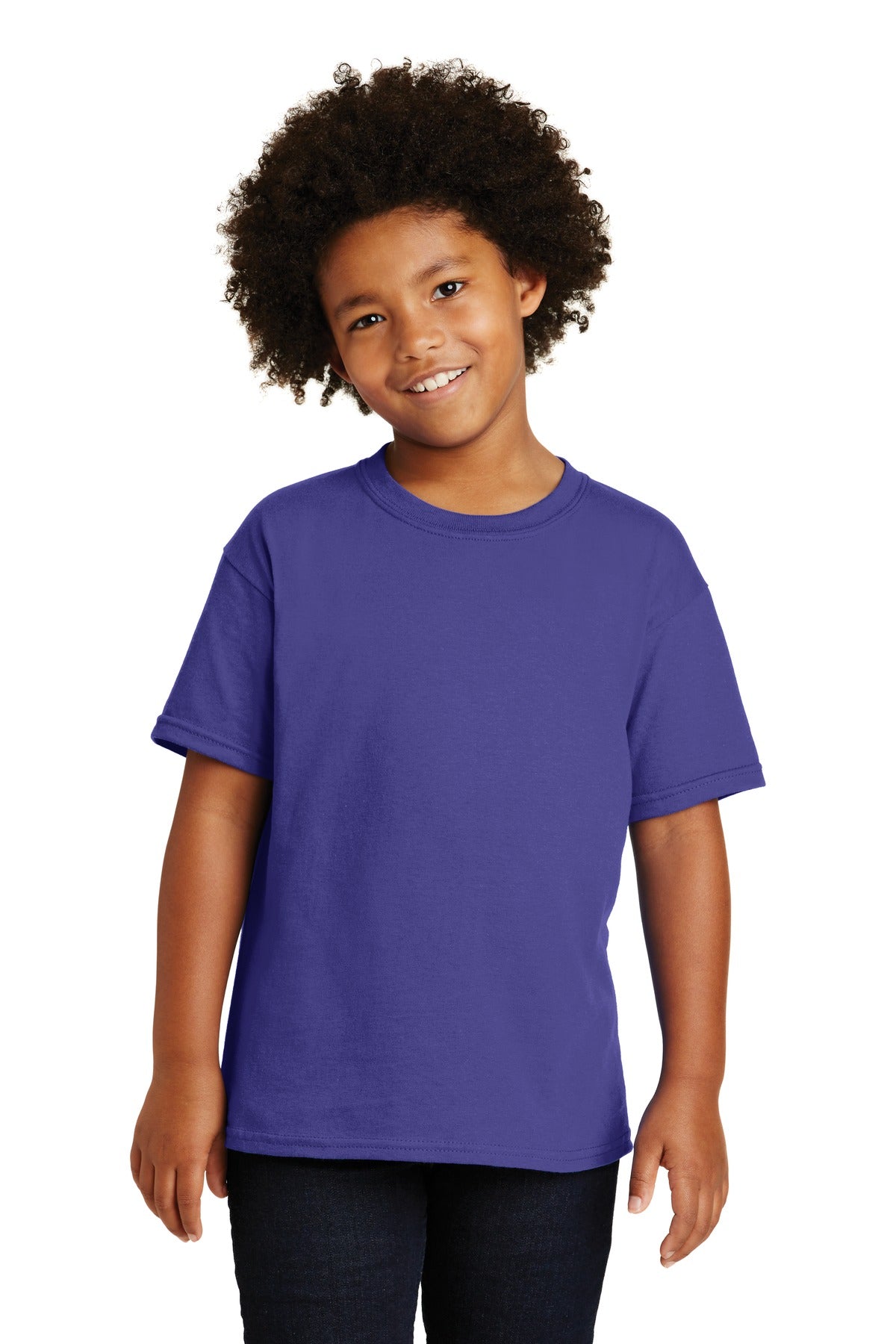 Gildan® - Youth Heavy Cotton™ 100% Cotton T-Shirt. 5000B [Cobalt] - DFW Impression