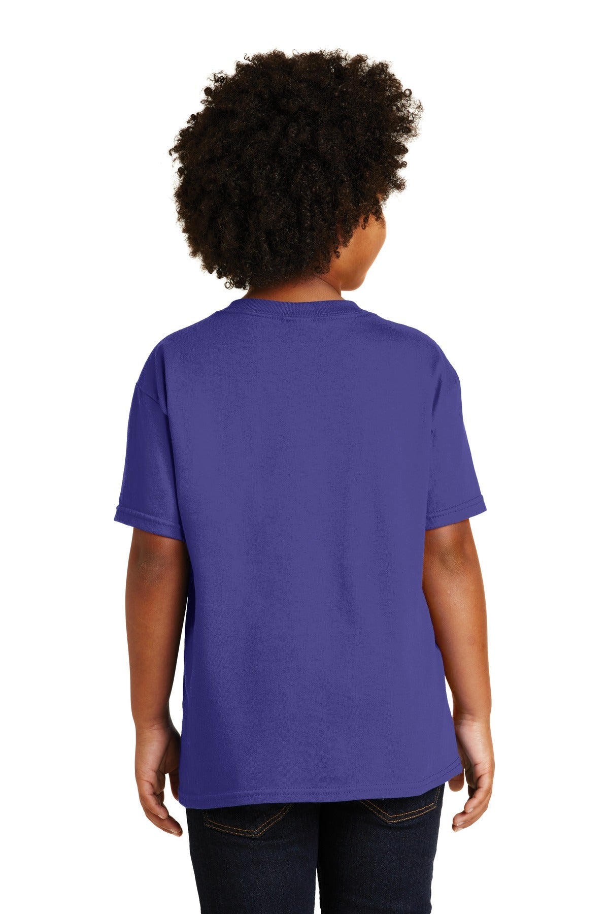 Gildan® - Youth Heavy Cotton™ 100% Cotton T-Shirt. 5000B [Cobalt] - DFW Impression