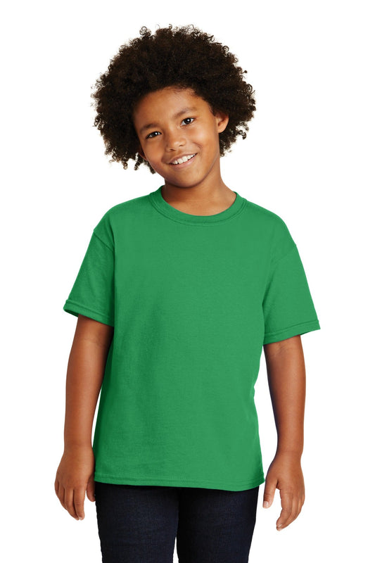 Gildan® - Youth Heavy Cotton™ 100% Cotton T-Shirt. 5000B [Irish Green] - DFW Impression