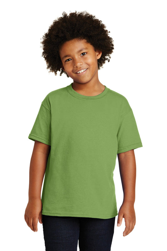 Gildan® - Youth Heavy Cotton™ 100% Cotton T-Shirt. 5000B [Kiwi] - DFW Impression