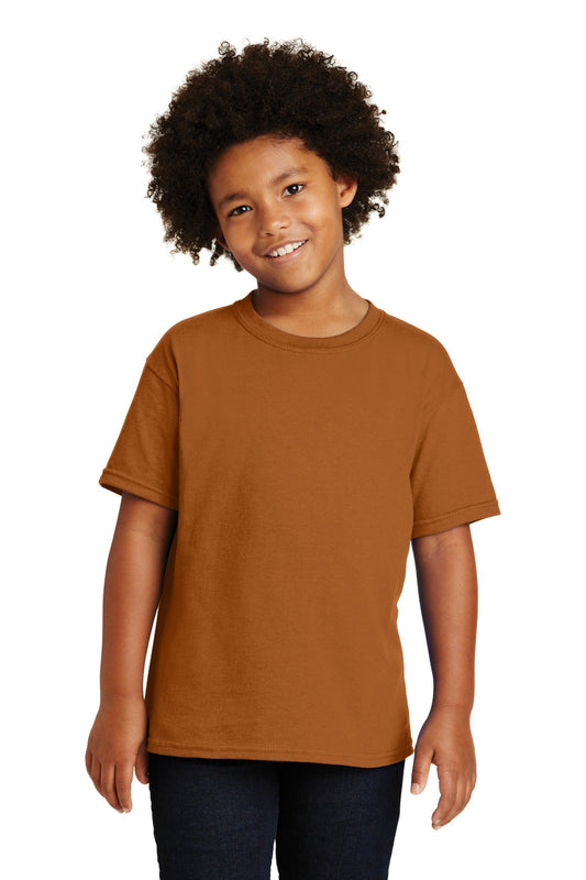 Gildan® - Youth Heavy Cotton™ 100% Cotton T-Shirt. 5000B [Texas Orange] - DFW Impression