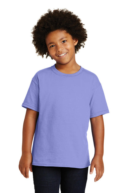 Gildan® - Youth Heavy Cotton™ 100% Cotton T-Shirt. 5000B [Violet] - DFW Impression