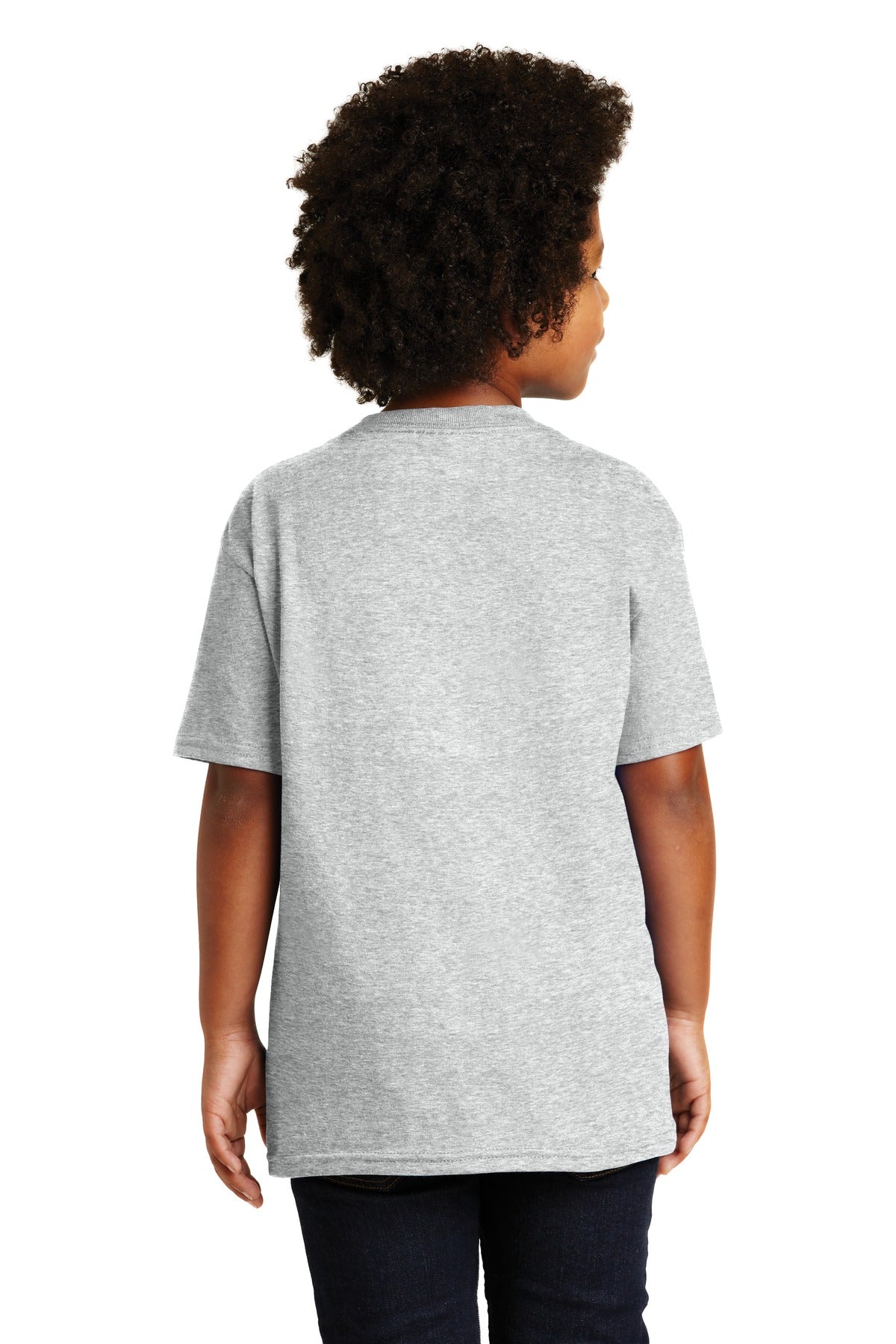 Gildan® - Youth Ultra Cotton®100% US Cotton T-Shirt. 2000B [Ash] - DFW Impression