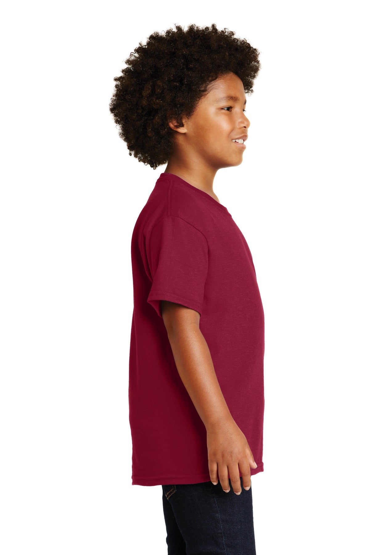 Gildan® - Youth Ultra Cotton®100% US Cotton T-Shirt. 2000B [Cardinal Red] - DFW Impression