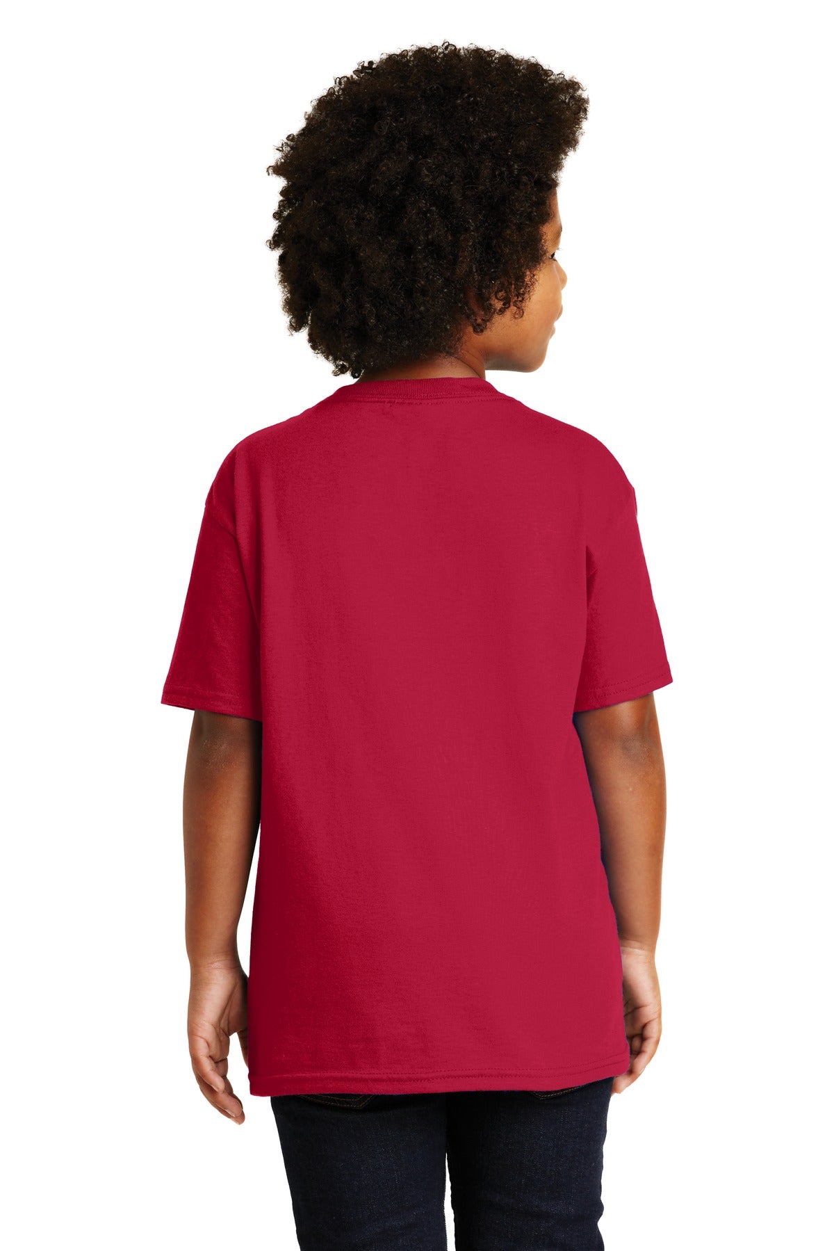 Gildan® - Youth Ultra Cotton®100% US Cotton T-Shirt. 2000B [Cherry Red] - DFW Impression