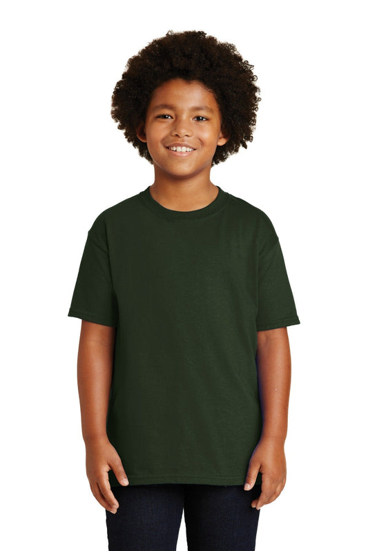 Gildan® - Youth Ultra Cotton®100% US Cotton T-Shirt. 2000B [Forest] - DFW Impression